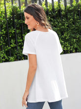 EMERY ROSE Guipure Lace Insert Tee